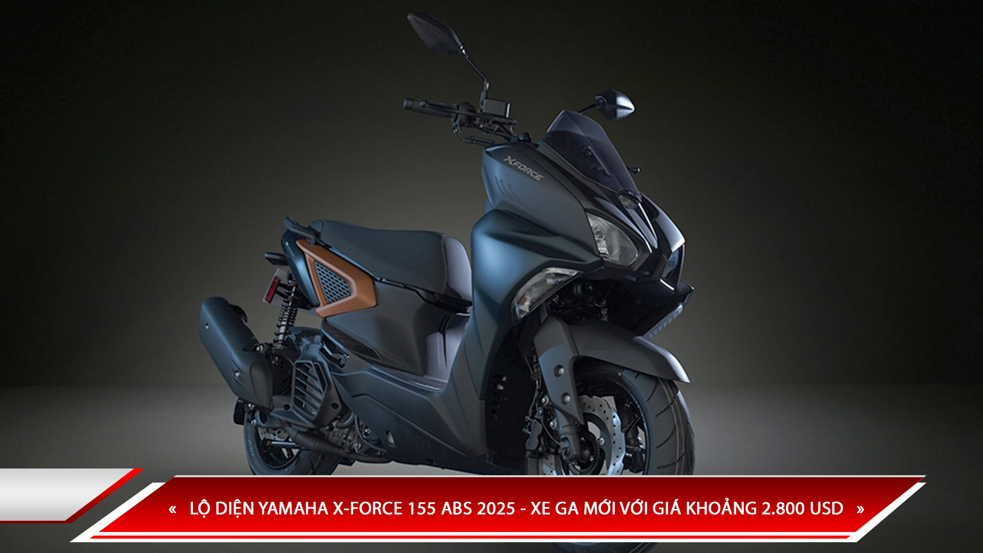 LỘ DIỆN YAMAHA X-FORCE 155 ABS 2025 - XE GA MỚI VỚI GIÁ KHOẢNG 2.800 USD